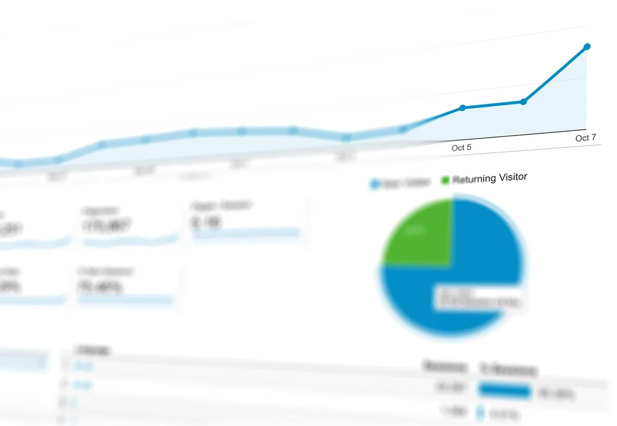 Graphique de données montrant l'interconnexion de métriques d'engagement et d'analyse sociale