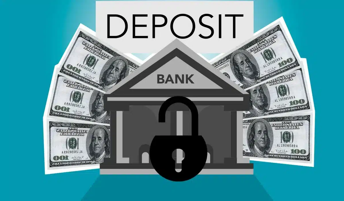 Chambre forte sécurisée symbolisant les réserves en dollars adossant le stablecoin