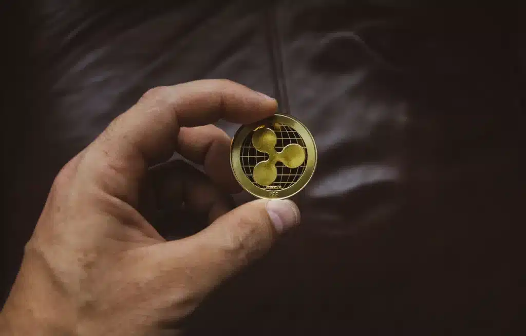 Représentation numérique de jetons de monnaie et de nœuds de blockchain connectés